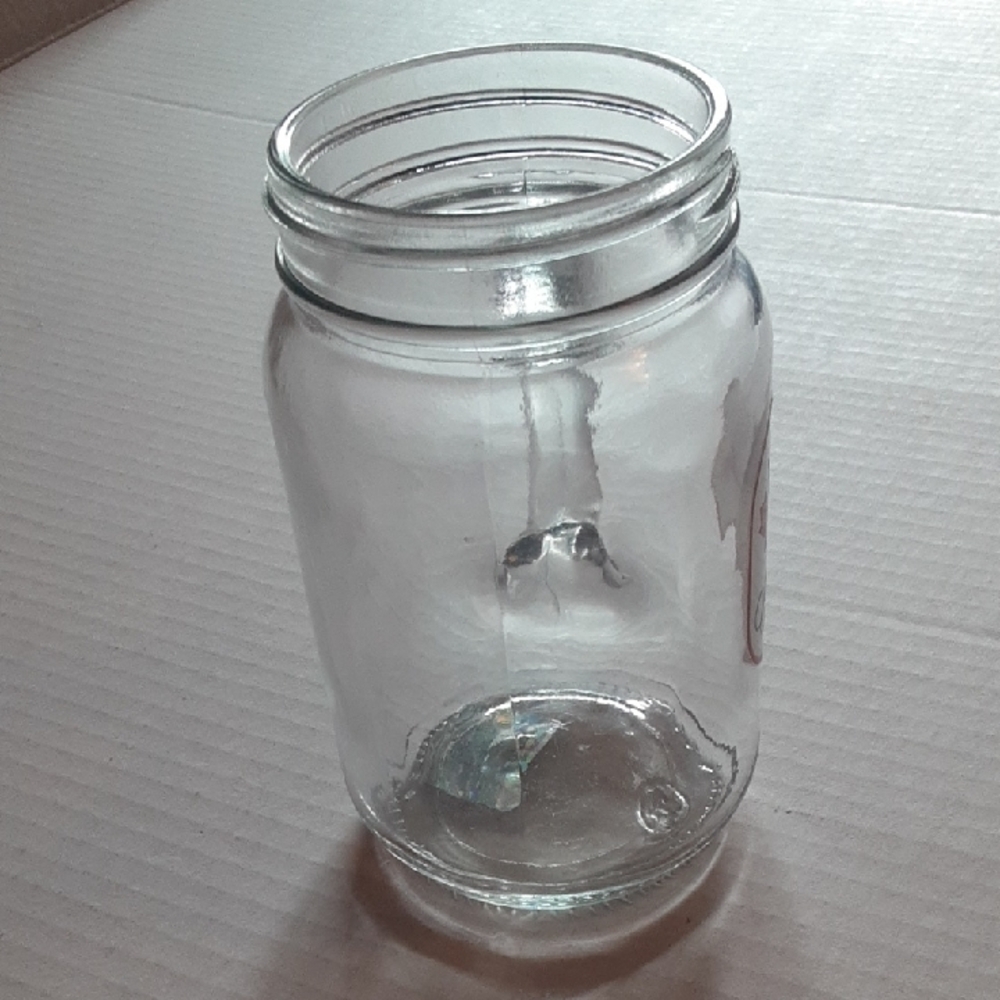Olympic Glass Mug with Handle - Red Maple Leaf & Rings Design - Picture 3 of 9